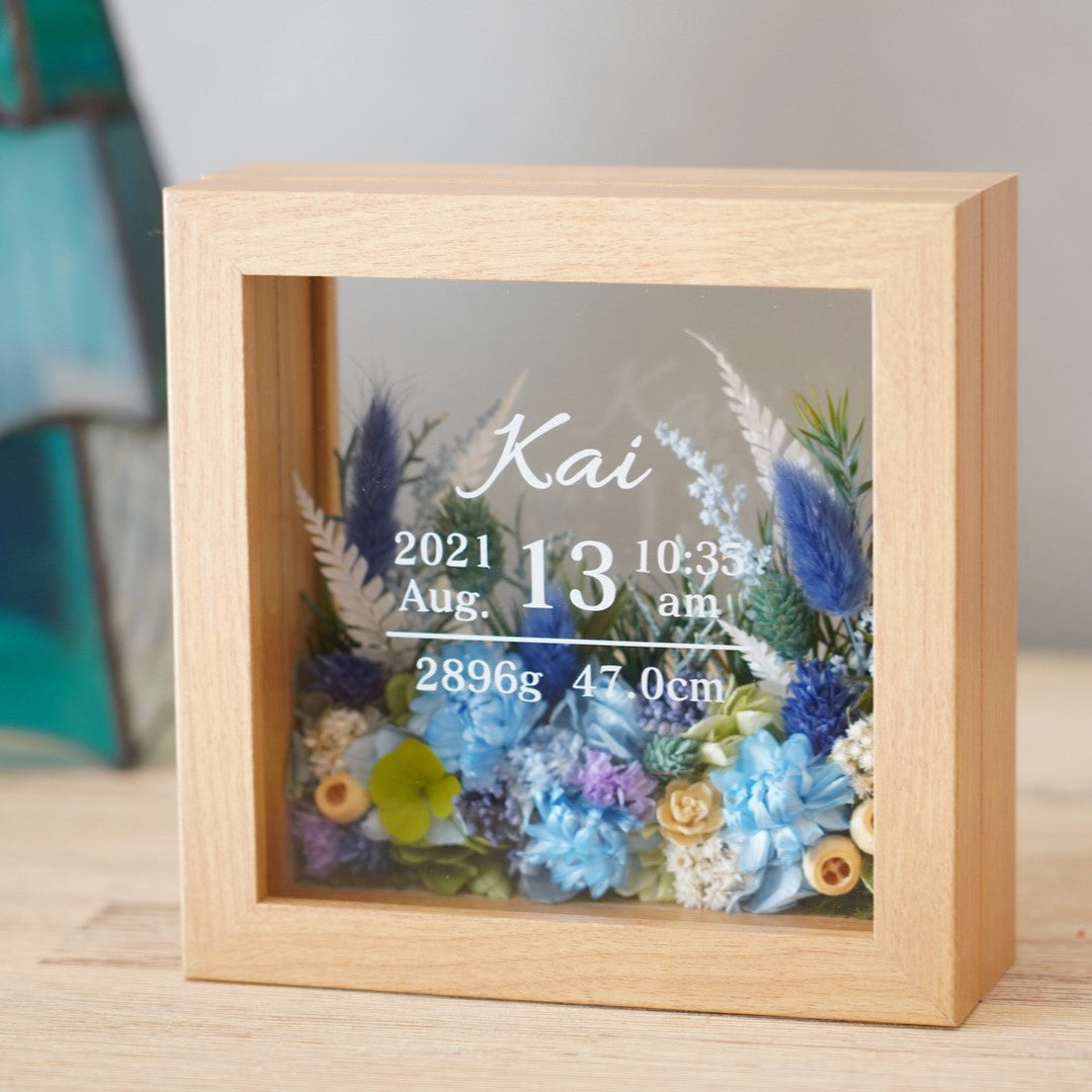 名入れ|ジャルダン・デ・フルール フラワーフレームS