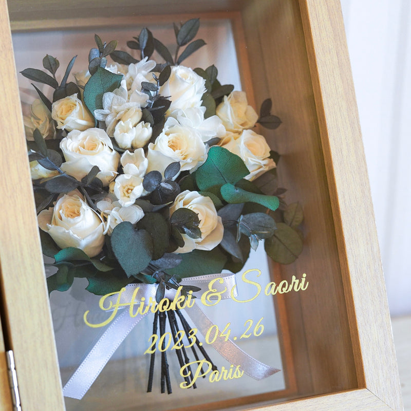 ［オーダー］ブーケ再現・フォトフレームL